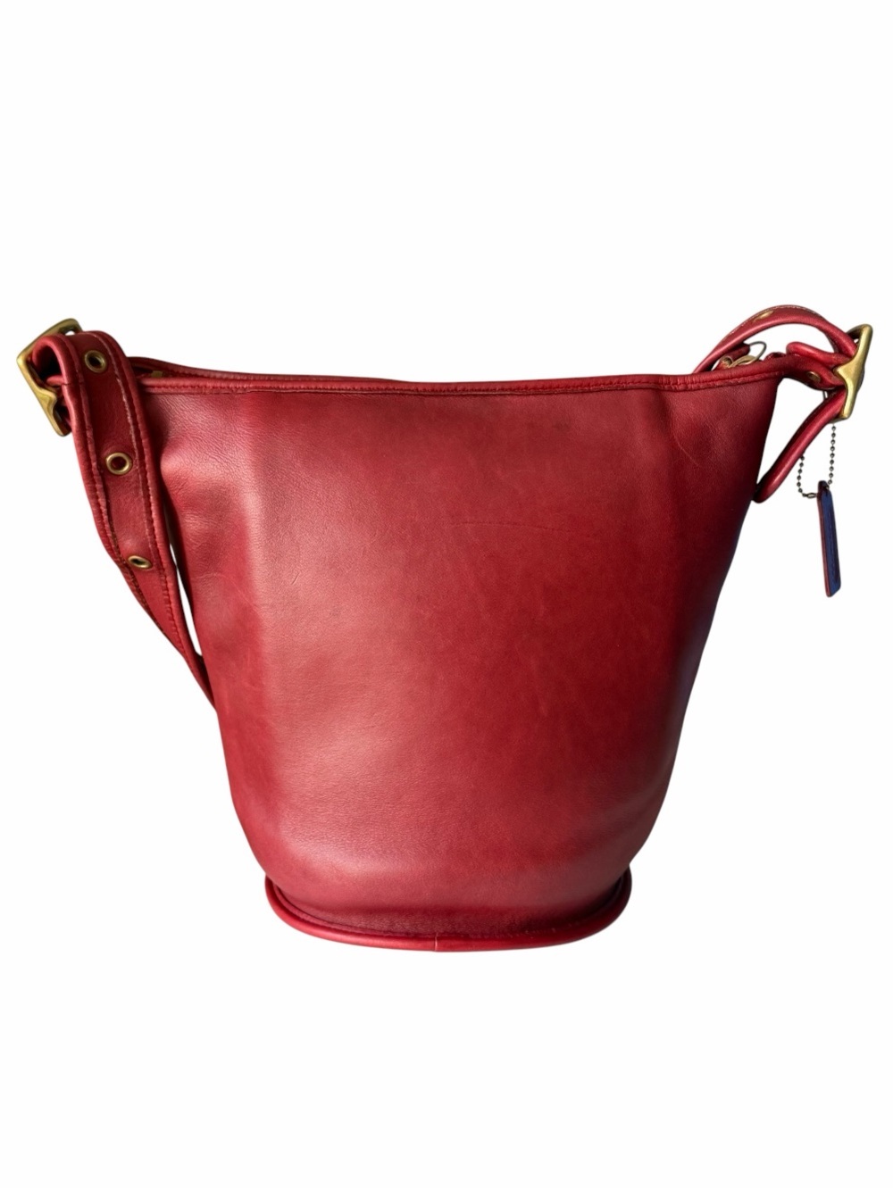 Vintage Coach 9953 Helen’s Legacy Bag Red Leather 1996 - COA